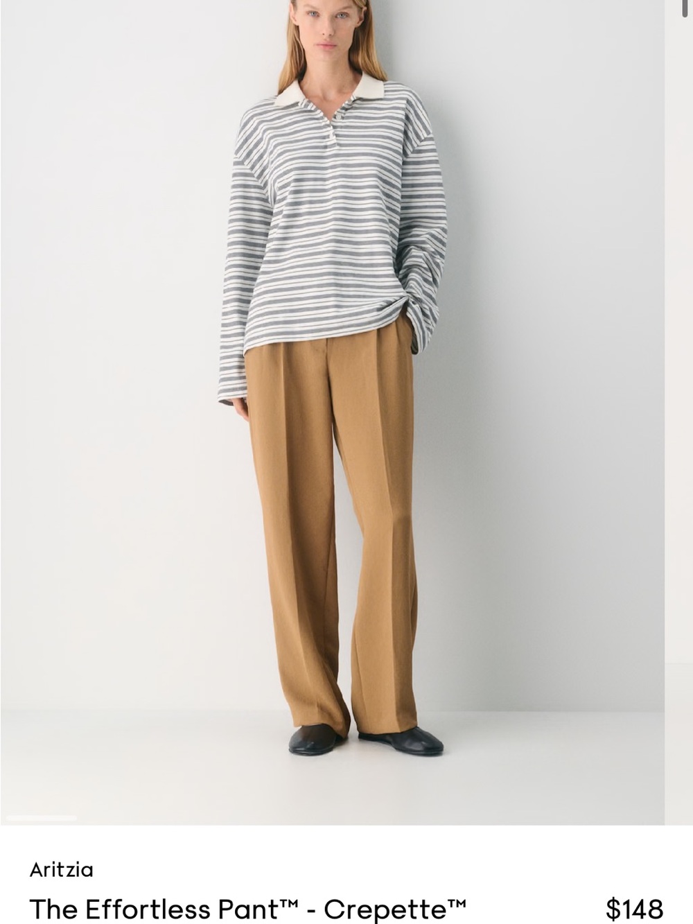 Aritzia Wilfred The Effortless Pant in color Saville